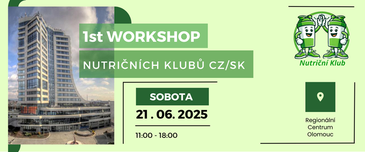 1st Workshop Nutrition club CZ a SK